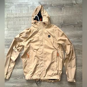 DUTCH BROS WINDBREAKER MANAGER EXCLUSIVE TAN ZIP UP SIZE MEDIUM